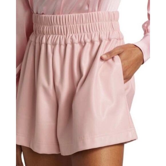 NEW NWT Generation Love Amy Satin Shorts Light Pink size XS